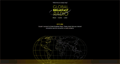 Desktop Screenshot of globalbreakfastradio.com