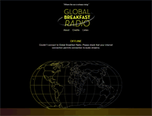 Tablet Screenshot of globalbreakfastradio.com